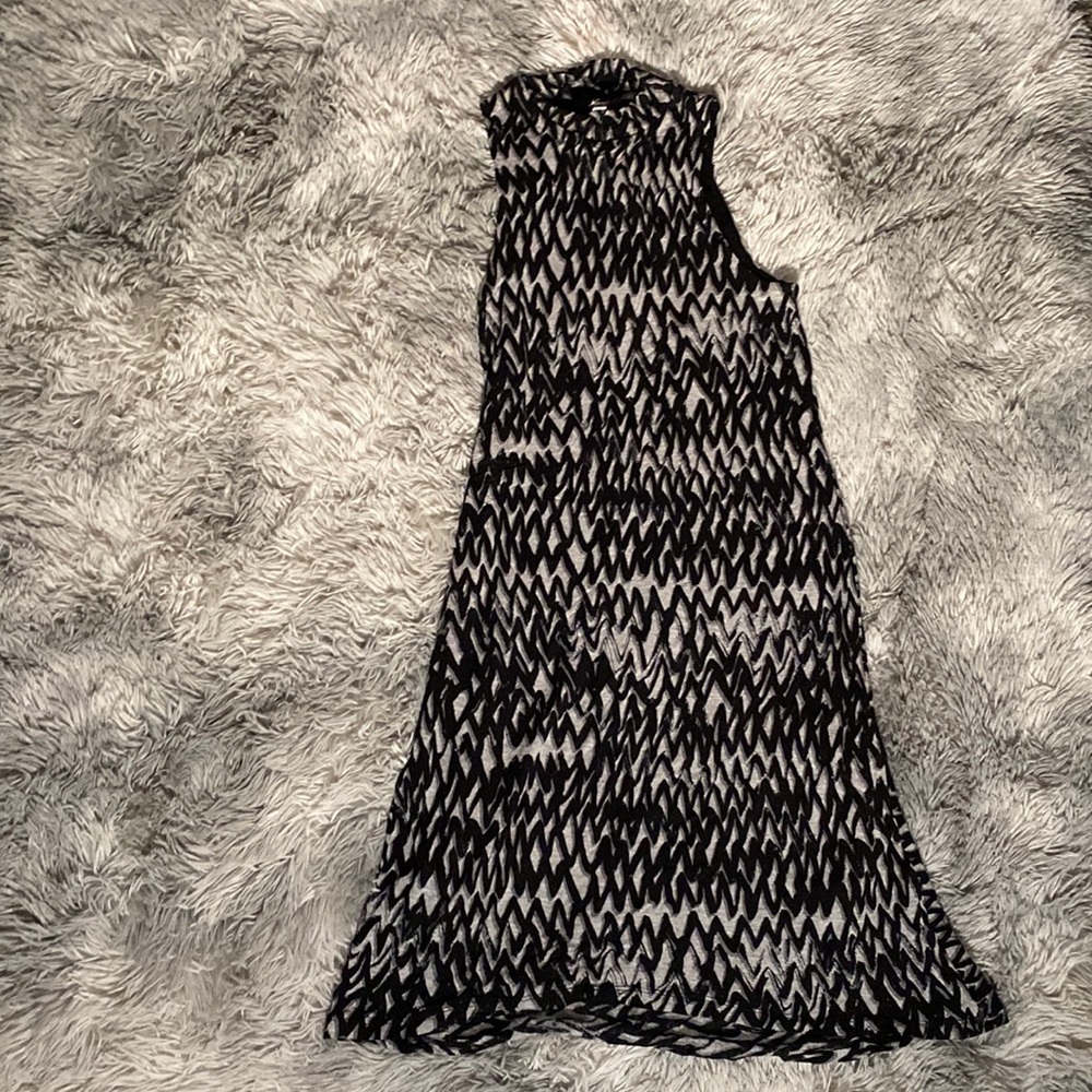 Kensie Grey and black patterned Dress Size XS